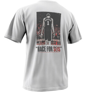 RACE FOR SEIS SHIRT – Victor Wembanyama San Antonio Spurs 2026 NBA Finals Tee2