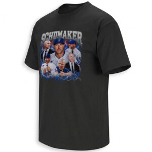SCHUMAKER SHIRT – Skip Schumaker Rangers Dugout Prank Tee