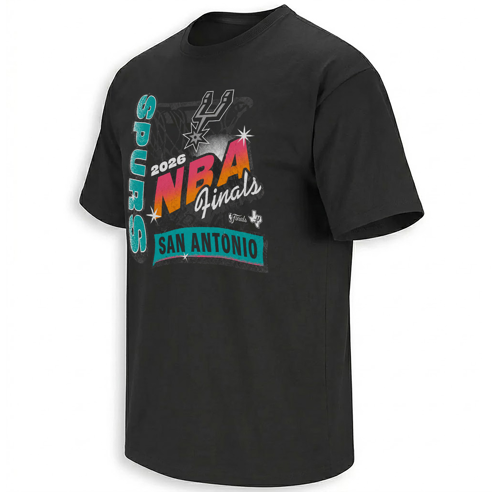 San Antonio Spurs 2026 NBA Finals Shirt San Antonio Retro Playoff Tee