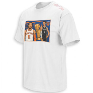 THE CITY VS THE ALIEN SHIRT – Brunson Wembanyama Knicks Finals Tee W