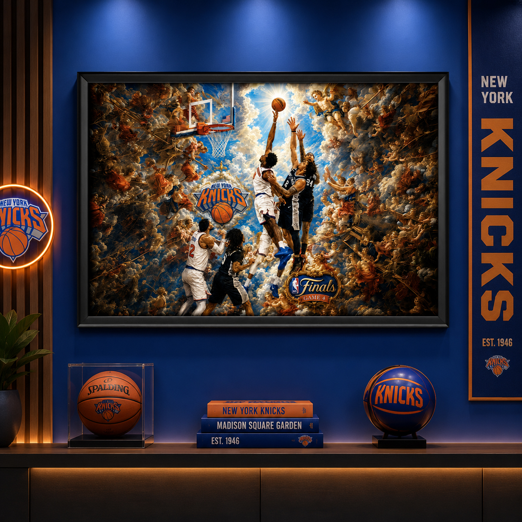 THE TIP-IN POSTER – OG Anunoby Knicks Renaissance Art 1 THE TIP IN POSTER – OG Anunoby Knicks Renaissance Art 1