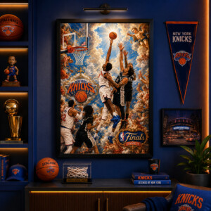 THE TIP IN POSTER – OG Anunoby Knicks Renaissance Art 2