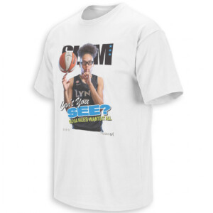 CAN’T YOU SEE SHIRT – Olivia Miles Minnesota Lynx SLAM Cover Tee W