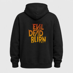 EVIL DEAD BURN HOODIE – Viral Horror Movie Staff Logo Tee b