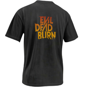 EVIL DEAD BURN SHIRT – Viral Horror Movie Staff Logo Tee B