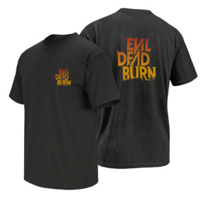 EVIL DEAD BURN SHIRT – Viral Horror Movie Staff Logo Tee fb