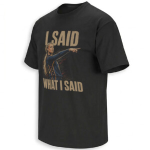 I SAID WHAT I SAID SHIRT Sophie Cunningham – Indiana Fever B