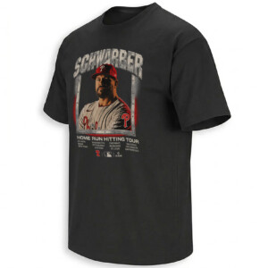 SCHWARBER SHIRT – Phillies Home Run Hitting Tour Graphic Tee