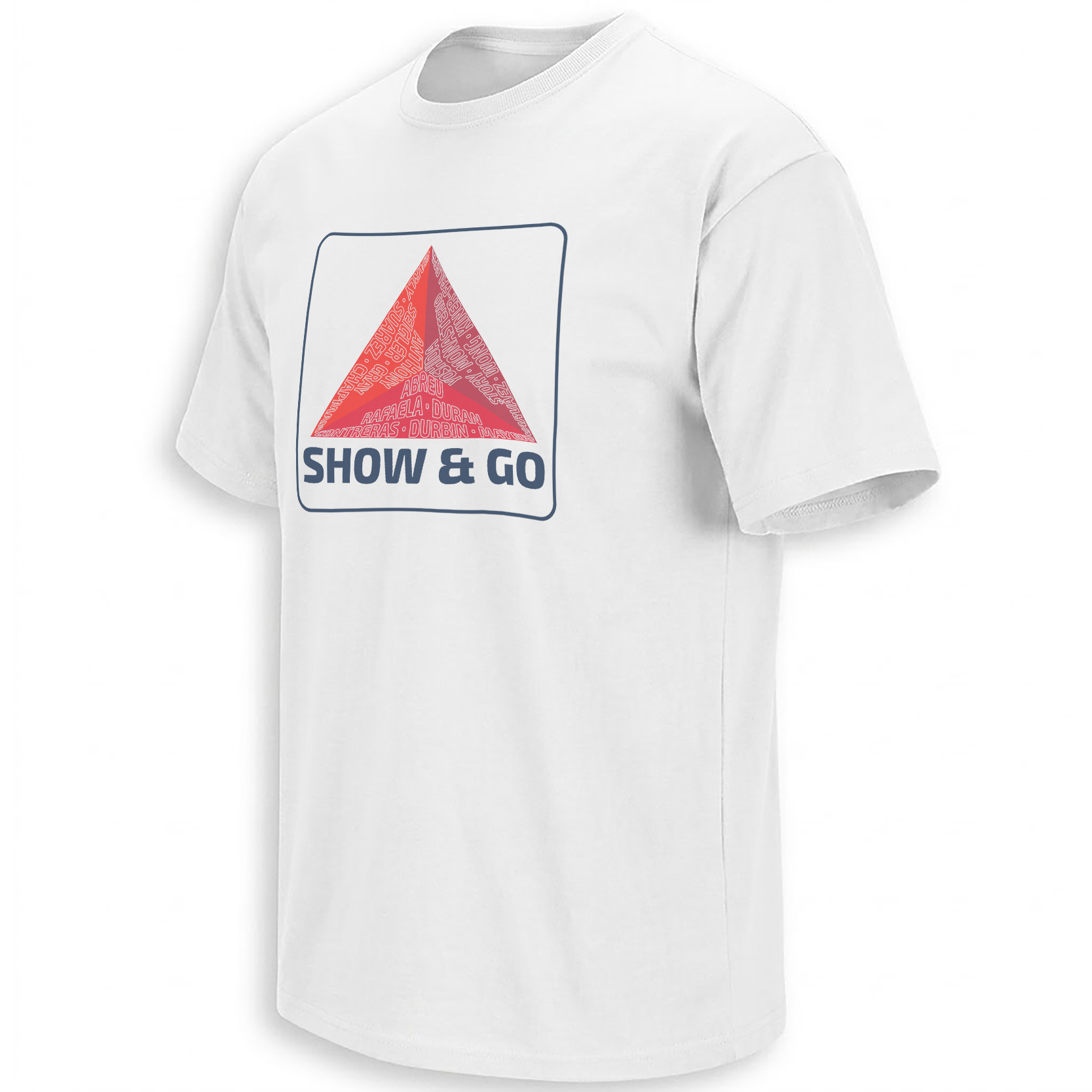SHOW & GO SHIRT – Boston Red Sox Speed Core Triangle Tee SHOW & GO SHIRT – Boston Red Sox Speed Core Triangle Tee