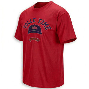 TOLLE TIME SHIRT – Payton Tolle Boston Red Sox Mustache Baseball Tee
