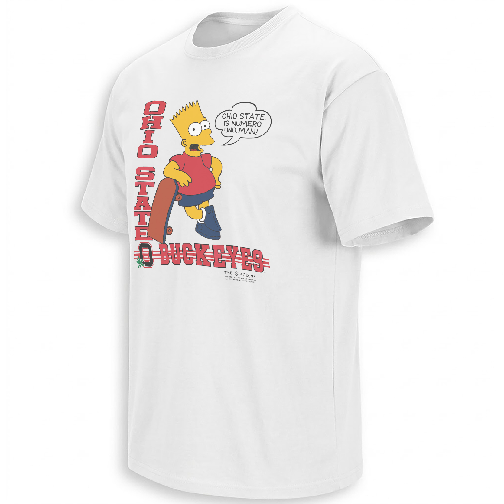 VINTAGE 1990S BART SIMPSON SHIRT – Ohio State Buckeyes Numero Uno Tee VINTAGE 1990S BART SIMPSON SHIRT – Ohio State Buckeyes Numero Uno Tee