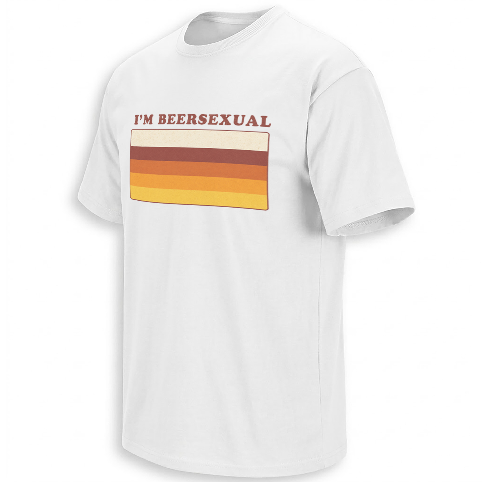 I’M BEERSEXUAL FLAG SHIRT Funny Beer Drinking Pride Design W I’M BEERSEXUAL FLAG SHIRT Funny Beer Drinking Pride Design W