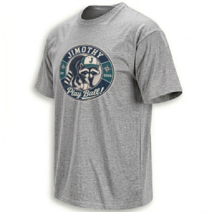 JIMOTHY PLAY BALL SHIRT – Seattle Mariners Viral Raccoon Baseball Tee G