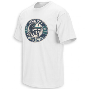 JIMOTHY PLAY BALL SHIRT – Seattle Mariners Viral Raccoon Baseball Tee W