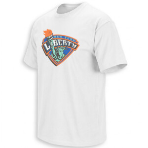 NEW YORK LIBERTY TORCH SHIRT Viral Courtside WNBA Tee