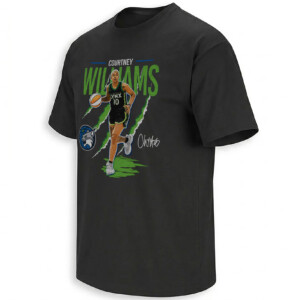COURTNEY WILLIAMS SHIRT – Minnesota Lynx Claw Mark Guard Tee