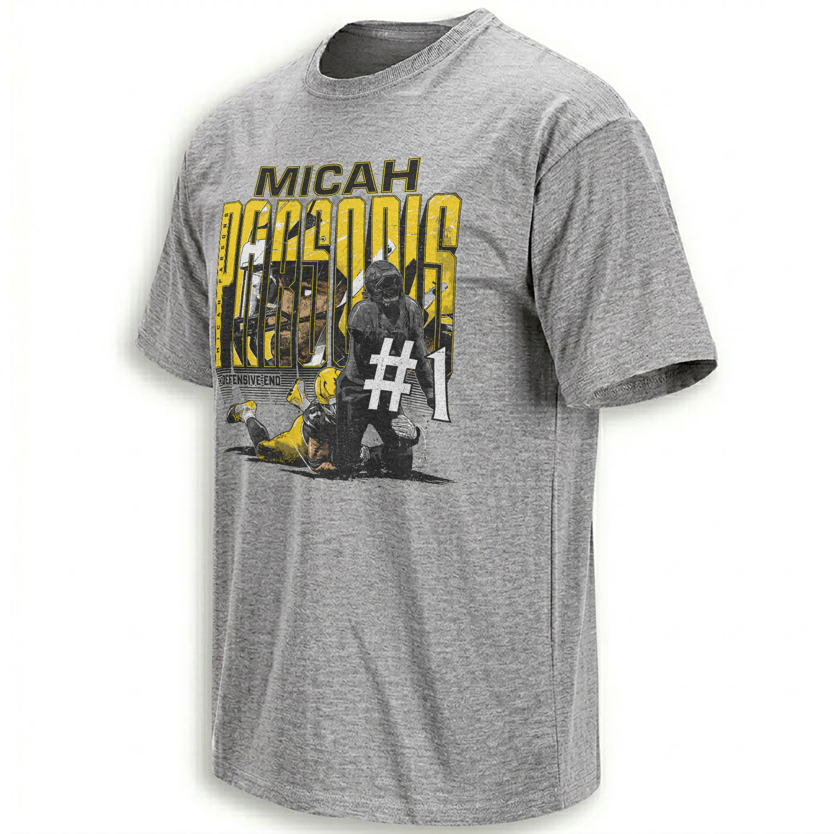 MICAH PARSONS SHIRT – Green Bay Packers No. 1 Sack Graphic Tee MICAH PARSONS SHIRT – Green Bay Packers No. 1 Sack Graphic Tee