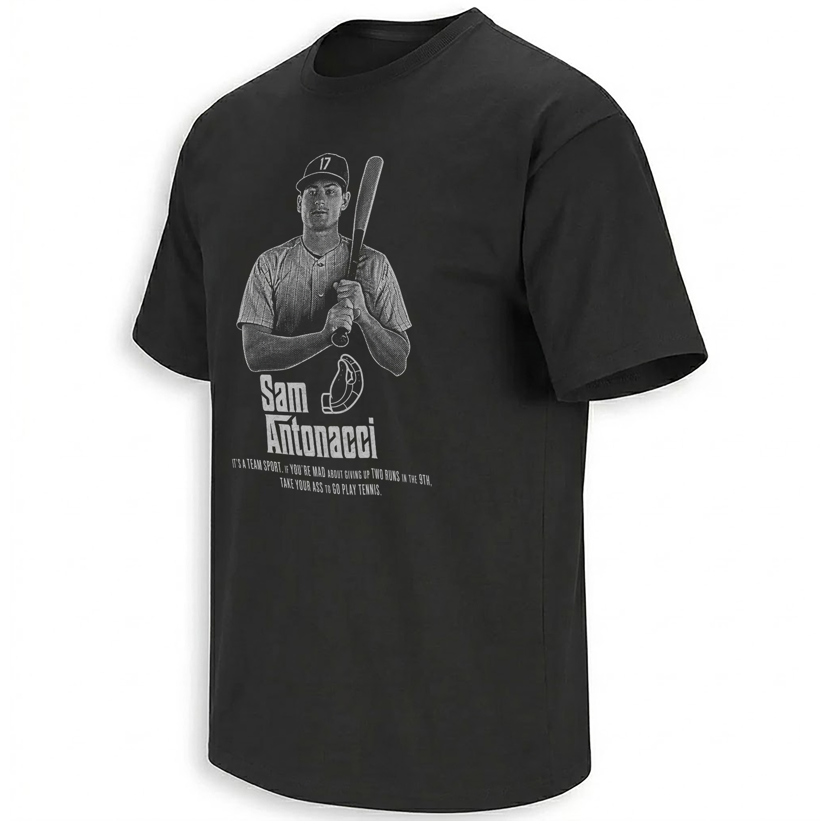 SAM ANTONACCI QUOTE SHIRT – White Sox Go Play Tennis Tee SAM ANTONACCI QUOTE SHIRT – White Sox Go Play Tennis Tee