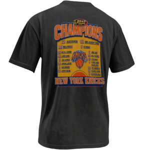 GOLDEN APPLE CHAMPIONS SHIRT – Knicks 2026 NBA Finals Roster Tee B
