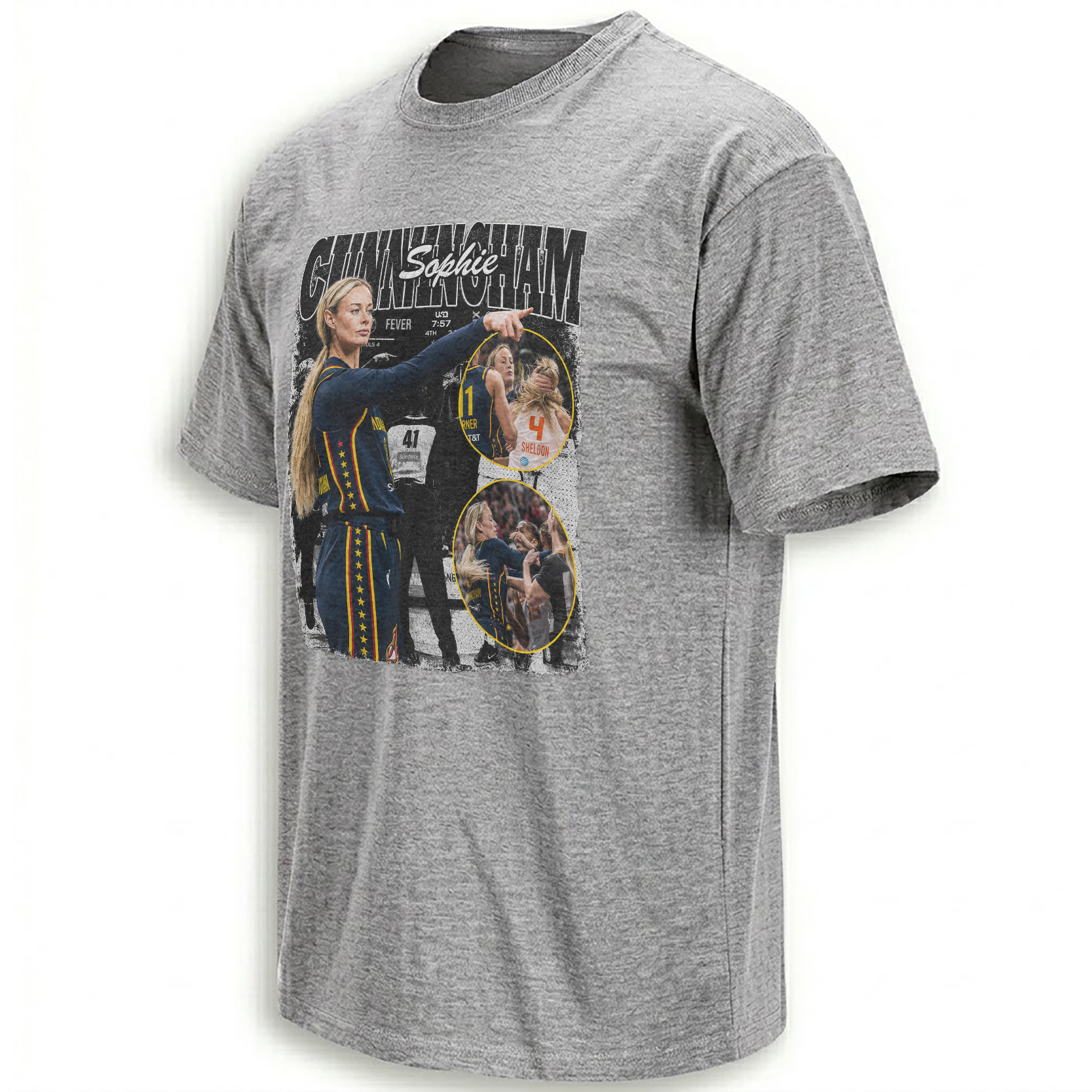 SOPHIE CUNNINGHAM POINT SHIRT – Indiana Fever Viral Meme Tee G SOPHIE CUNNINGHAM POINT SHIRT – Indiana Fever Viral Meme Tee G