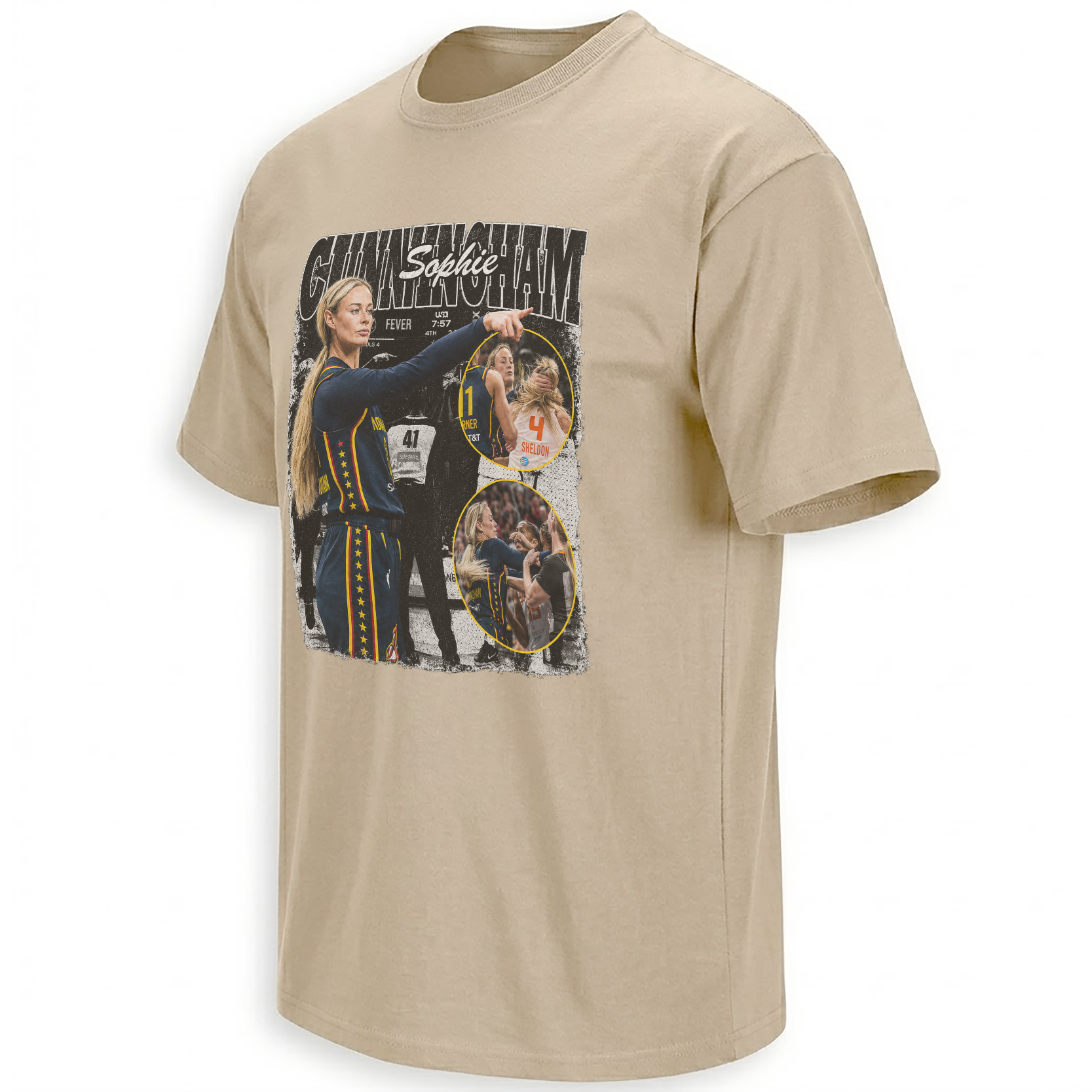 SOPHIE CUNNINGHAM POINT SHIRT – Indiana Fever Viral Meme Tee S SOPHIE CUNNINGHAM POINT SHIRT – Indiana Fever Viral Meme Tee S
