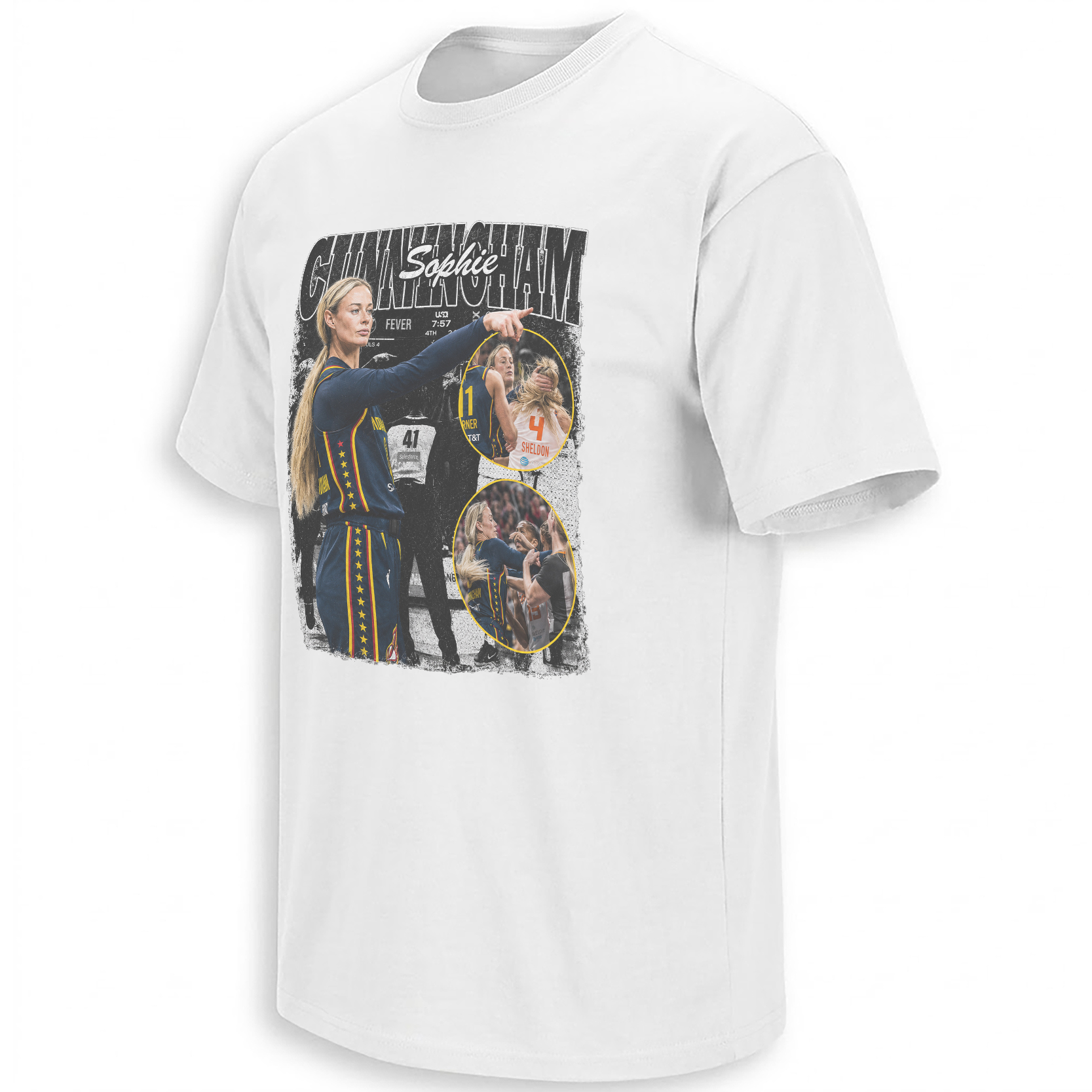 SOPHIE CUNNINGHAM POINT SHIRT – Indiana Fever Viral Meme Tee W SOPHIE CUNNINGHAM POINT SHIRT – Indiana Fever Viral Meme Tee W
