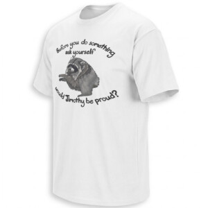 WOULD JIMOTHY BE PROUD SHIRT – Viral Seattle Raccoon Moral Compass Meme Tee W
