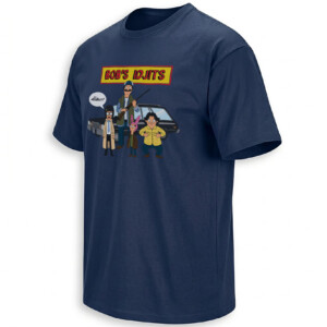 BOB’S IDJITS SHIRT – Bob’s Burgers x Supernatural Belcher Family Mashup Tee N