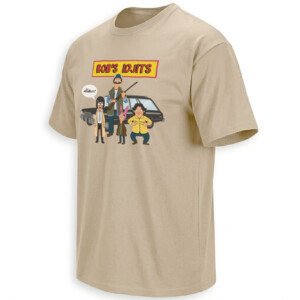BOB’S IDJITS SHIRT – Bob’s Burgers x Supernatural Belcher Family Mashup Tee S