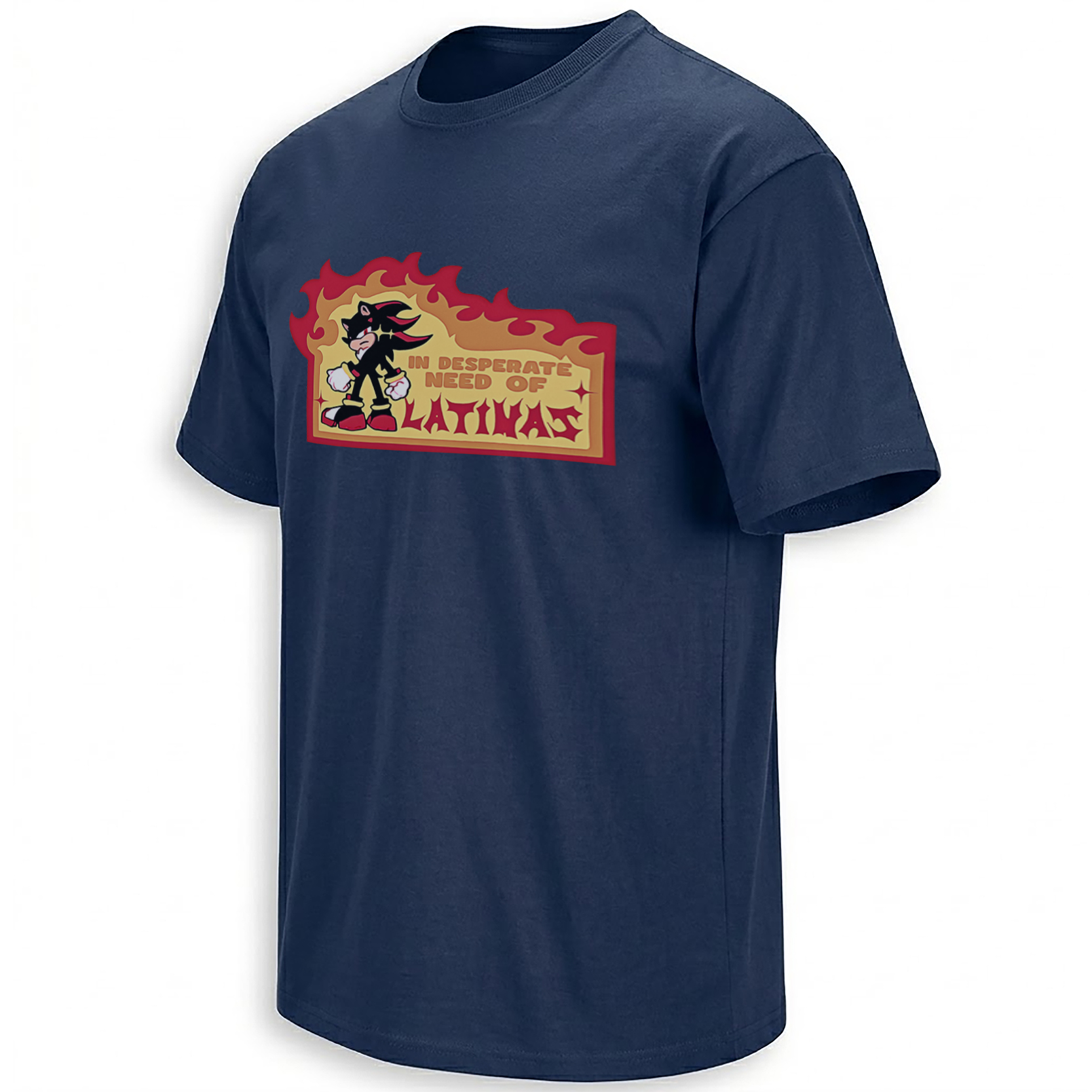 IN DESPERATE NEED OF LATINAS SHIRT – Shadow Loves Latinas Sonic Meme Tee N IN DESPERATE NEED OF LATINAS SHIRT – Shadow Loves Latinas Sonic Meme Tee N