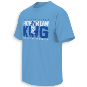 HOME RUN KING SHIRT Salvador Perez KC All Time HR Leader – Kansas City Royals