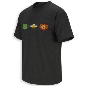 HOSE BEE LION SHIRT – Hoes Be Lyin’ Funny Visual Pun Meme Tee B