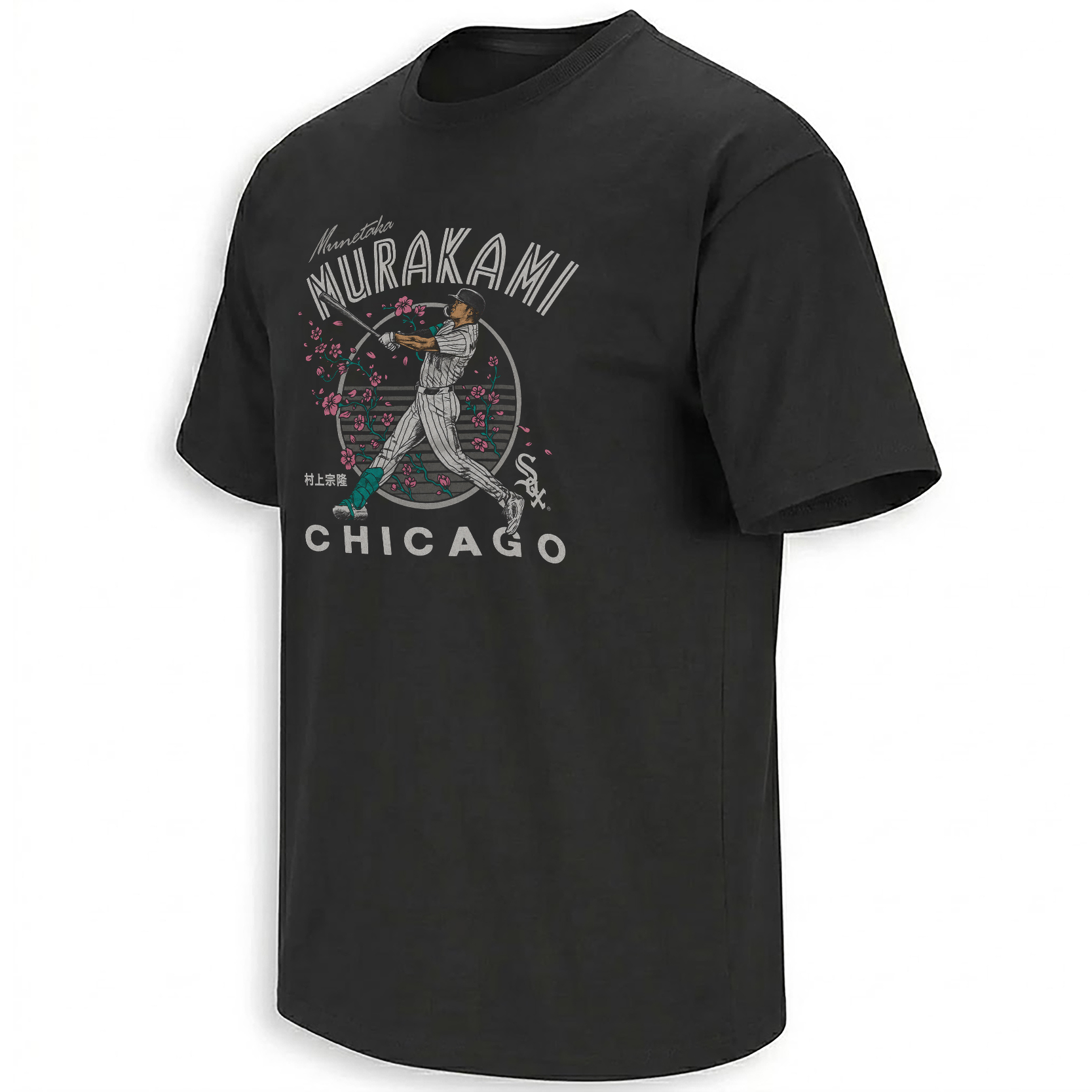 MUNETAKA MURAKAMI SHIRT – Chicago White Sox Sakura Slugger Tee MUNETAKA MURAKAMI SHIRT – Chicago White Sox Sakura Slugger Tee