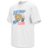 SOFTBALL MOM CLUB SHIRT – Glove Ball Bat and Iced Coffee Tee