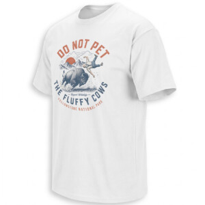 DO NOT PET THE FLUFFY COWS SHIRT – Yellowstone Bison Toss Tee