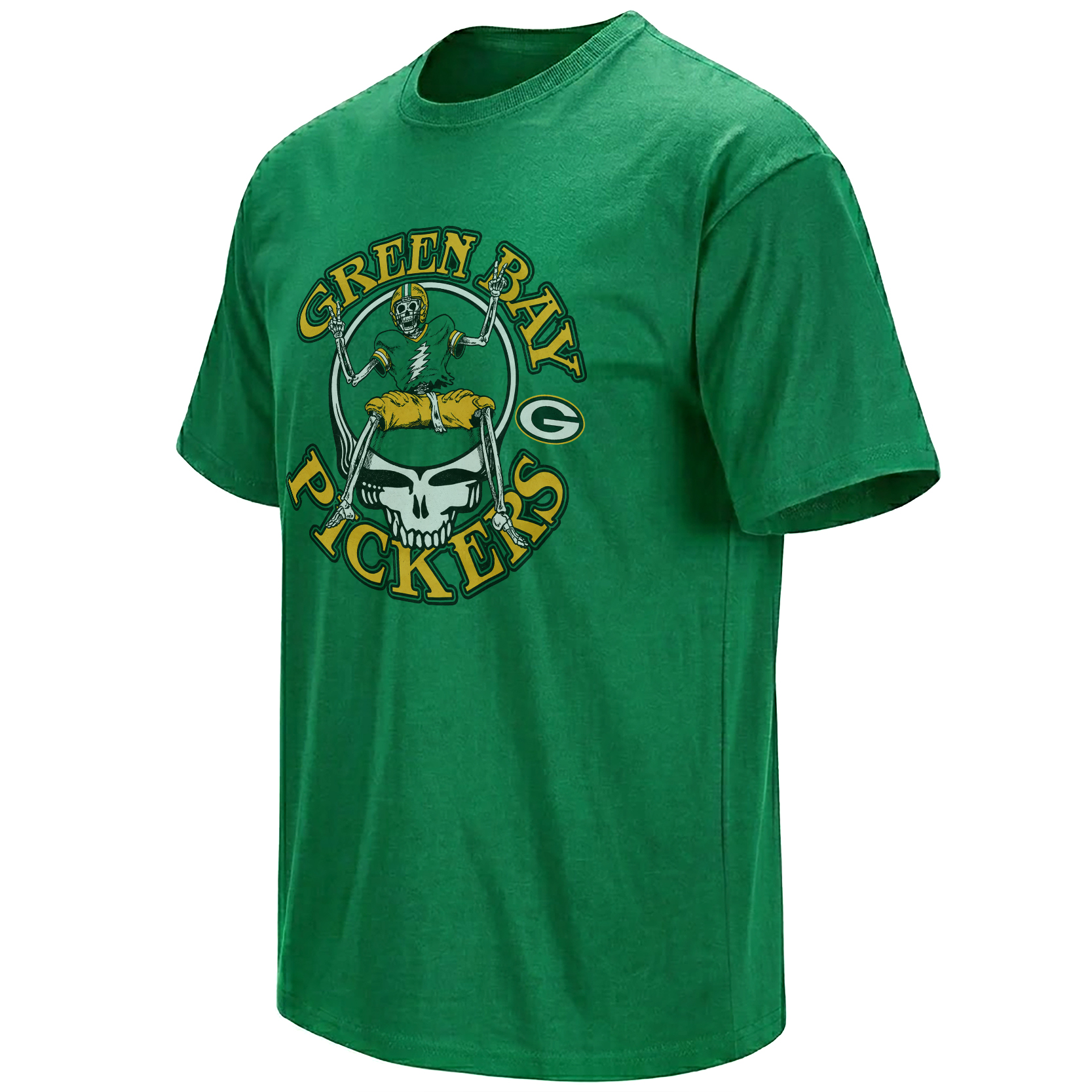 GREEN BAY PICKERS SHIRT – Grateful Dead Inspired Packers Skull Tee GREEN BAY PICKERS SHIRT – Grateful Dead Inspired Packers Skull Tee