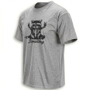 JIMOTHY PEACE SIGN SHIRT – Viral Seattle Raccoon Meme Tee