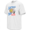 SOFTBALL DAD CLUB SHIRT – Glove Ball Bat and Iced Coffee Tee