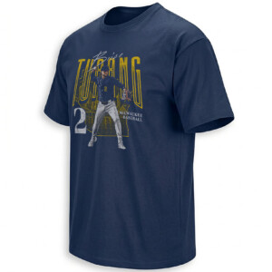 BRICE TURANG SHIRT – Milwaukee Brewers No. 2 Throwing Graphic Tee