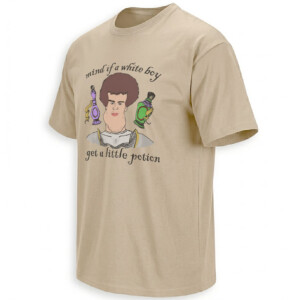 13 MIND IF A WHITE BOY GET A LITTLE POTION SHIRT – Funny Medieval Meme Tee S