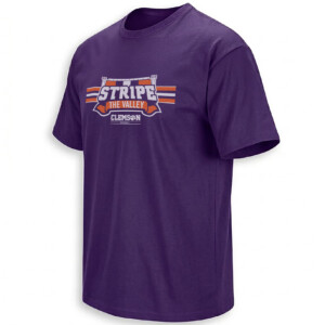 13 STRIPE THE VALLEY SHIRT – Clemson Tigers Football Gameday Tee P