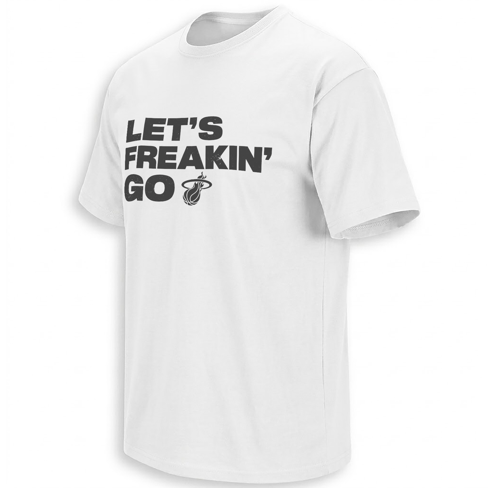 Let’s Freakin’ Go Shirt Giannis Miami Heat rally graphic