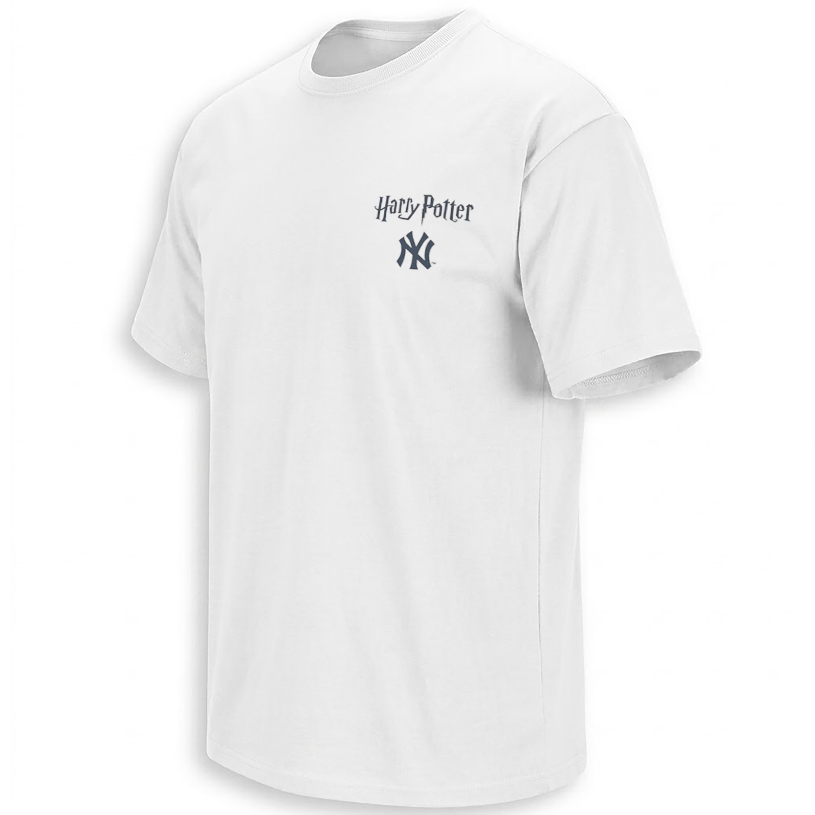 15-HARRY POTTER YANKEES HOGWARTS CREST SHIRT New York Baseball Front Back Tee F 15 HARRY POTTER YANKEES HOGWARTS CREST SHIRT New York Baseball Front Back Tee F