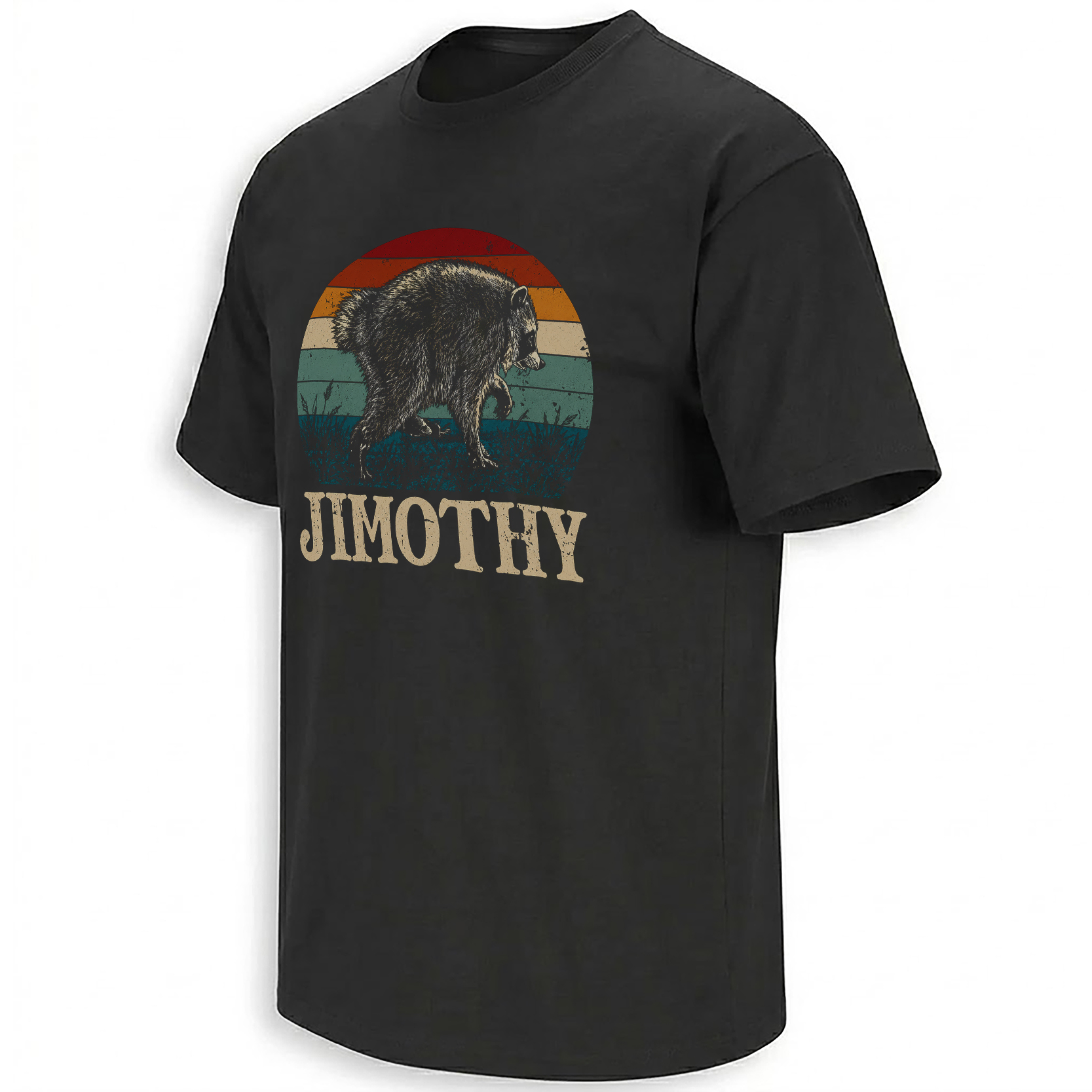 JIMOTHY RACCOON SHIRT – Viral Ballard Seattle Vintage Sunset Tee B JIMOTHY RACCOON SHIRT – Viral Ballard Seattle Vintage Sunset Tee B