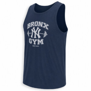 BRONX GYM SHIRT New York Yankees Baseball Barbell Workout Tee T