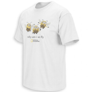 WHY AM I SO FLY SHIRT – Minions National Geographic Parody Tee