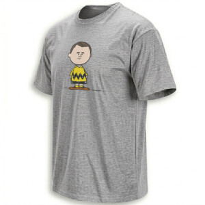 CHARLIE KIRK BROWN SHIRT Viral Kirkified Cartoon Meme Tee G