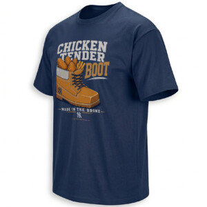 18 CHICKEN TENDER BOOT SHIRT – Yankees Jay Z Concert Food Tee N
