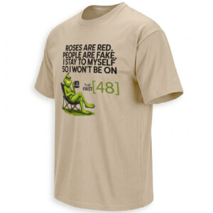ROSES ARE RED PEOPLE ARE FAKE SHIRT – The First 48 Funny Introvert Tee S