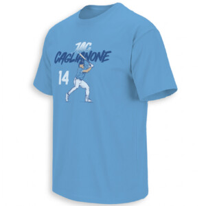JAC CAGLIANONE 14 SHIRT – Kansas City Royals Slugger Swing Tee